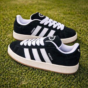 NWT adidas Campus 00S Men's Sneaker - Black/White - Size: 10.5 (27.7 cm)